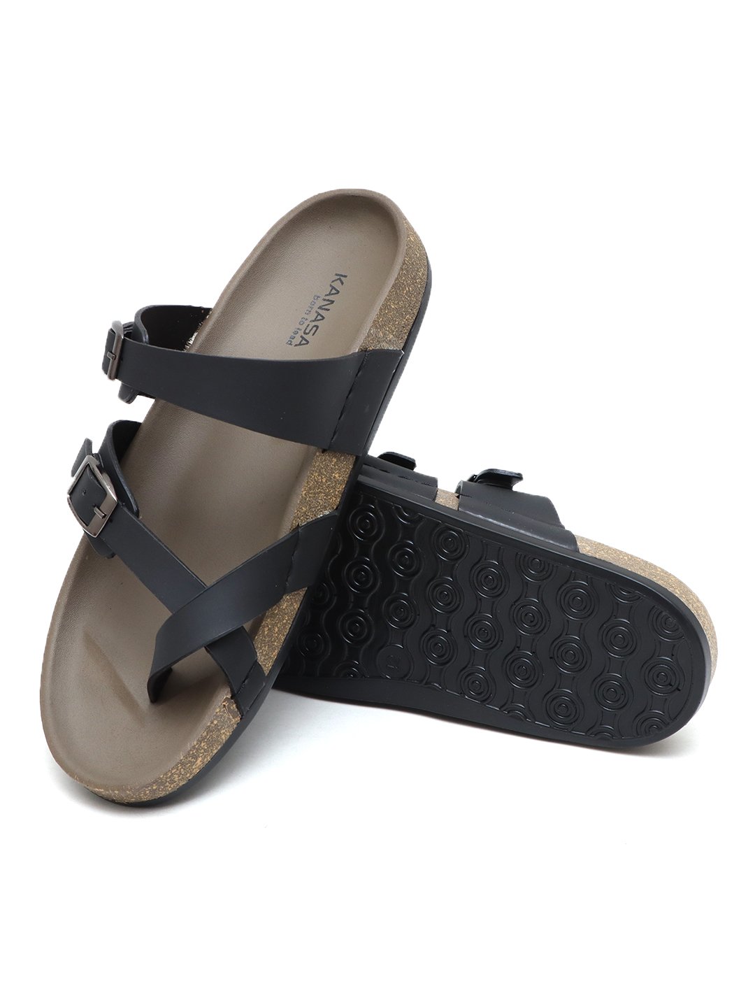 KANASA Zara Dual Tone Sandal view 5
